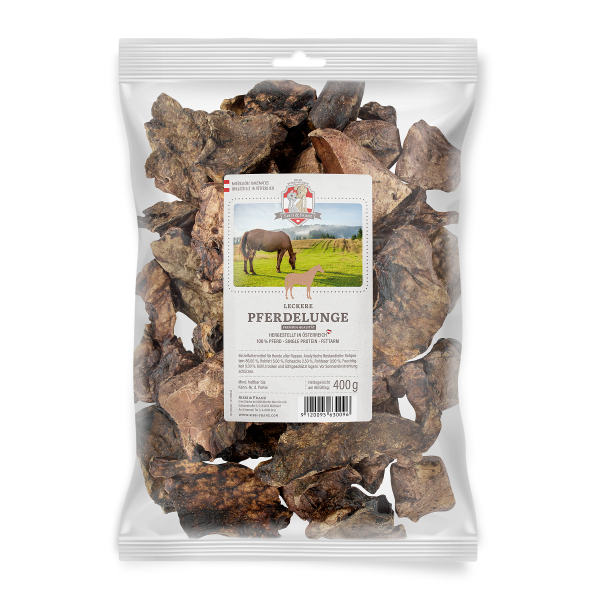 Sissi & Franz Leckere Pferdelunge  400 g