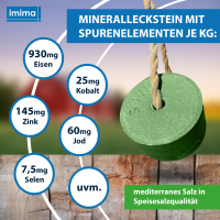 Kräuter Block Mineralleckstein, 3kg