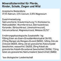 Kräuter Block Mineralleckstein, Set mit 4x 3kg