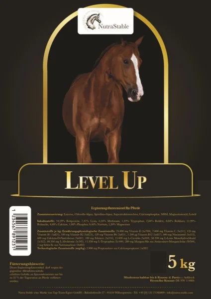Level up - Muskelfutter [PELLETFORM]  5 kg