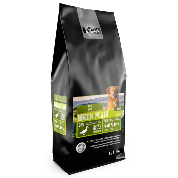 BLACK CANYON soft Green Plain Ente Single Animal Protein