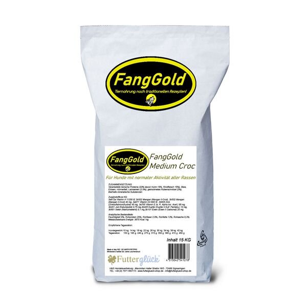 FangGold Medium Croc 15 kg