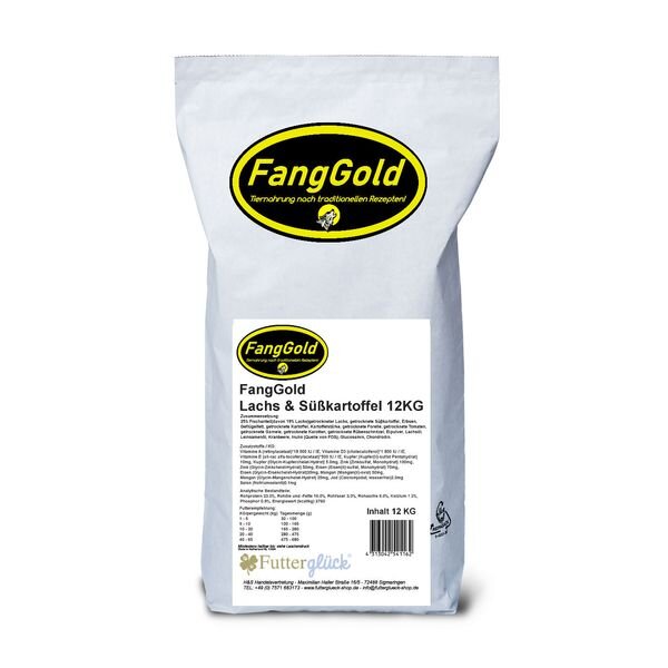 FangGold Lachs & Süßkartoffel 12 kg