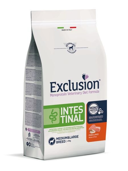 Exclusion Intestinal Schwein & Reis Medium/Large  12 kg