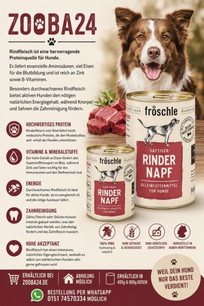 Fröschle Saftiger Rindernapf