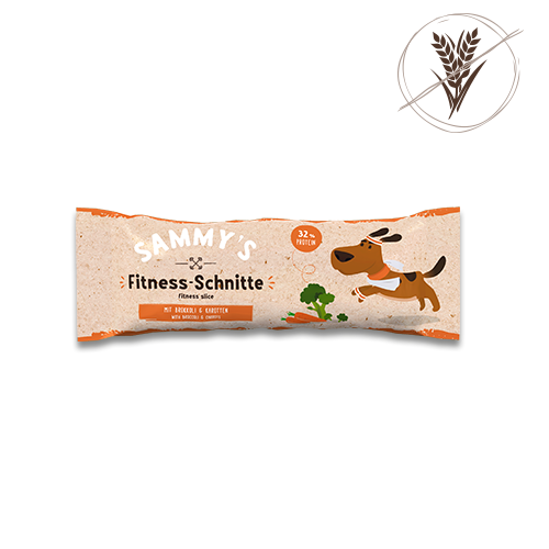 Sammys Fitness-Schnitte mit Brokkoli & Karotten 25 g