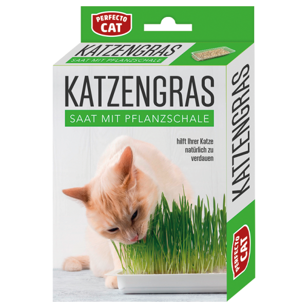Perfecto Cat Katzengras 100 g - Saat zum Selbstziehen