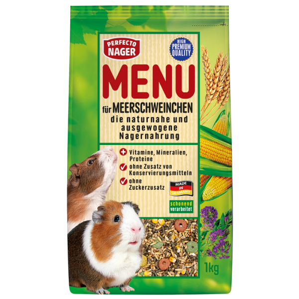 Perfecto Nager Meerschweinchenfutter 1kg