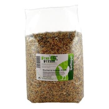 FumyFutter Wachtelfutter & Volieren-Mix 2 kg