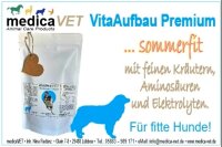 medicaVET VitaAufbau Premium für Hunde, 300g Doypack