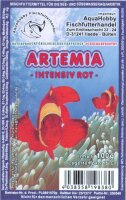 Artemia intensiv rot 100g Blister für Zierfische...