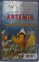 Artemia m. 10% Knoblauch 100g Blister