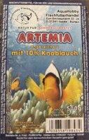 Tafel Artemia mit 10% Knoblauch (500g)