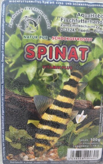 Spinat 100g Frostfutter Blister