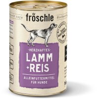 Fröschle Herzhaftes Lamm + Reis