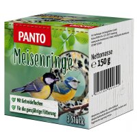 PANTO Meisenringe 3 Stück 150 g