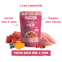 Sanabelle Freshe Mieze Mix  10 x 100 g
