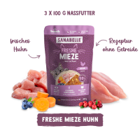 Sanabelle Freshe Mieze Mix  10 x 100 g
