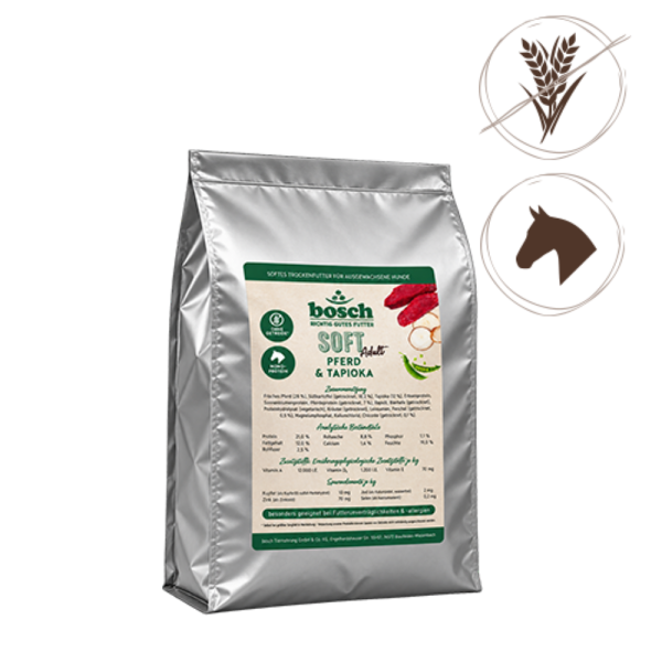 bosch Soft Sensitive Pferd & Tapioka - 5 kg