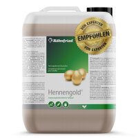 Hennengold -vermindert Brucheier & Federfressen - unterstützt Federwachstum & Federkleid