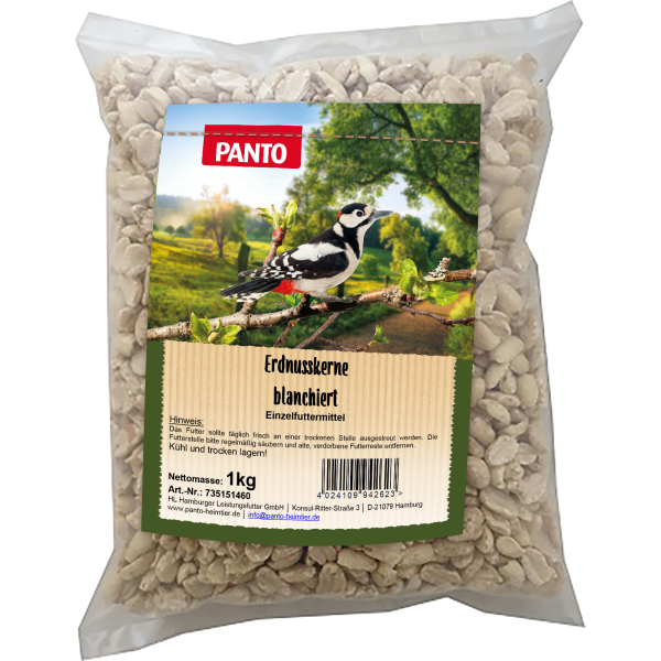 PANTO Erdnusskerne blanchiert 1 kg
