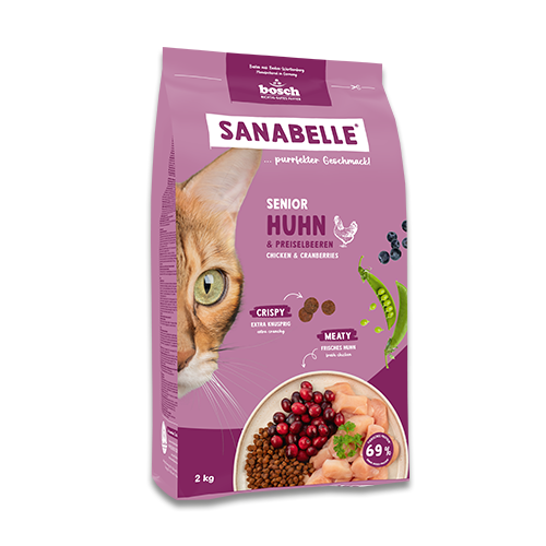 Sanabelle Senior Huhn & Preiselbeeren