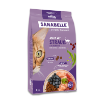 Sanabelle Adult mit Strauß & Blaubeeren 2 kg