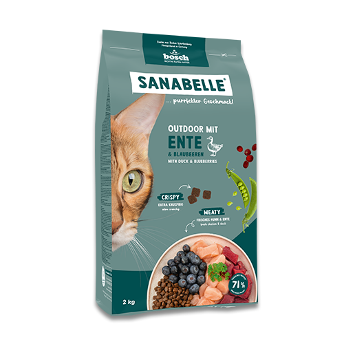 Sanabelle Outdoor mit Ente & Blaubeeren