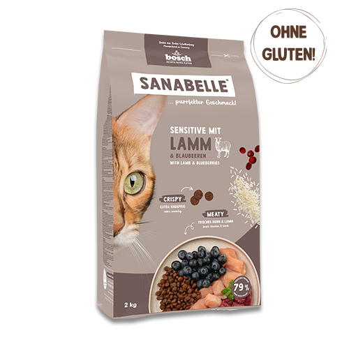 Sanabelle Sensitive mit Lamm 2 kg