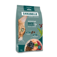 Sanabelle Outdoor mit Ente & Blaubeeren 8 kg