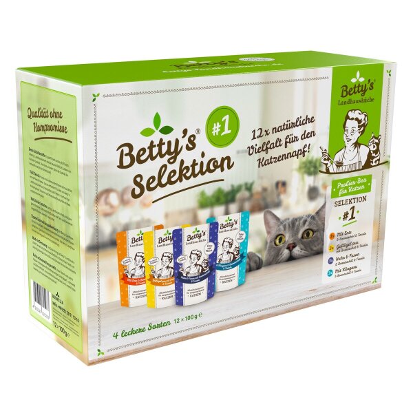 Betty’s Landhausküche Selektion Nr. 1 (12 x 100g)