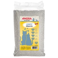 AMORA Katzenstreu Grey Compact Babypuder 14kg