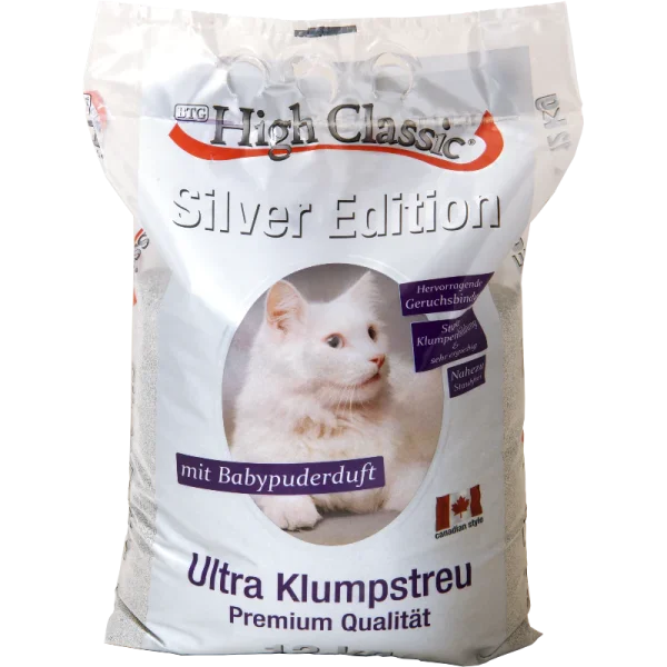 High Classic Katzenstreu Silver Edition 12kg