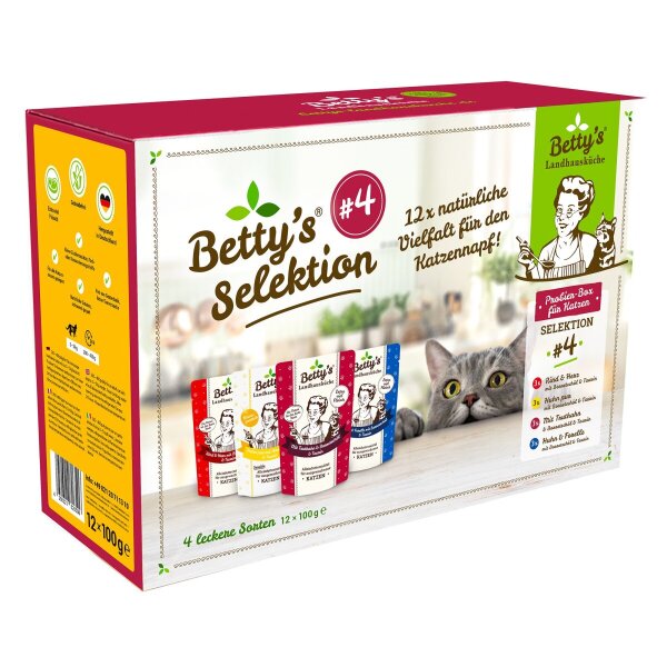 Betty’s Landhausküche Selektion Nr. 4 (12 x 100g)