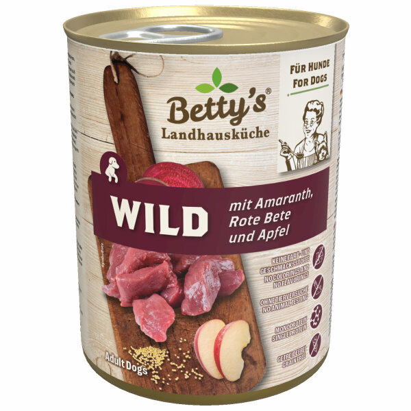 Betty`s Landhausküche Wild mit Rote Bete 400g