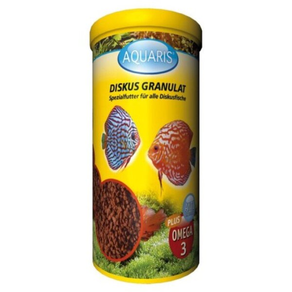Aquarium Fischfutter - AQUARIS Diskus Granulat - 250ml