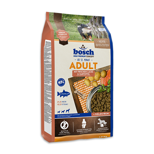 Adult mit Lachs & Kartoffel bosch HPC 1 kg